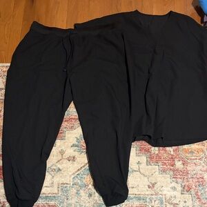 Black Women's Lounge Set